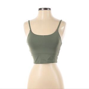 Free people green top sz Small